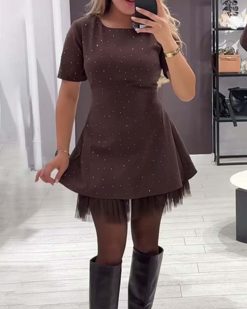 Sukienka™ Lumine Mesh Elegance