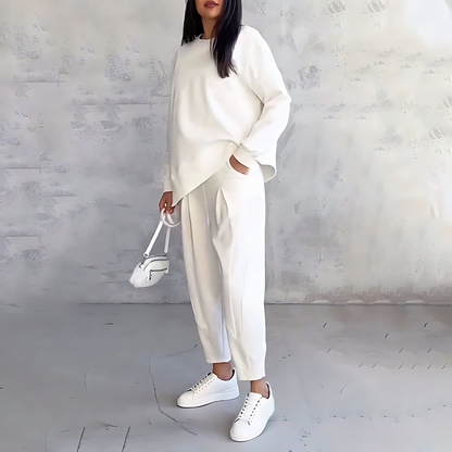 Konstancja | Elegancki dwuczęściowy garnitur damski