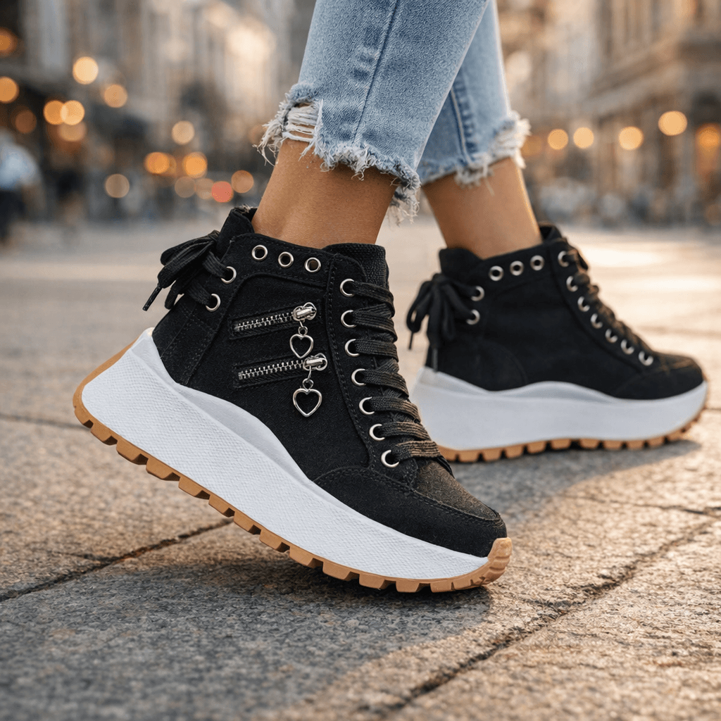 Frieda™ | Stylowe Sneakersy Streetwear o Masywnej Sylwetce