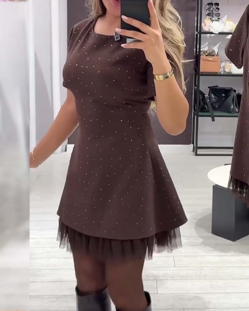 Sukienka™ Lumine Mesh Elegance