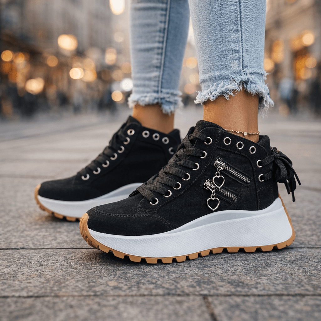 Frieda™ | Stylowe Sneakersy Streetwear o Masywnej Sylwetce