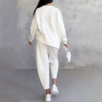 Konstancja | Elegancki dwuczęściowy garnitur damski