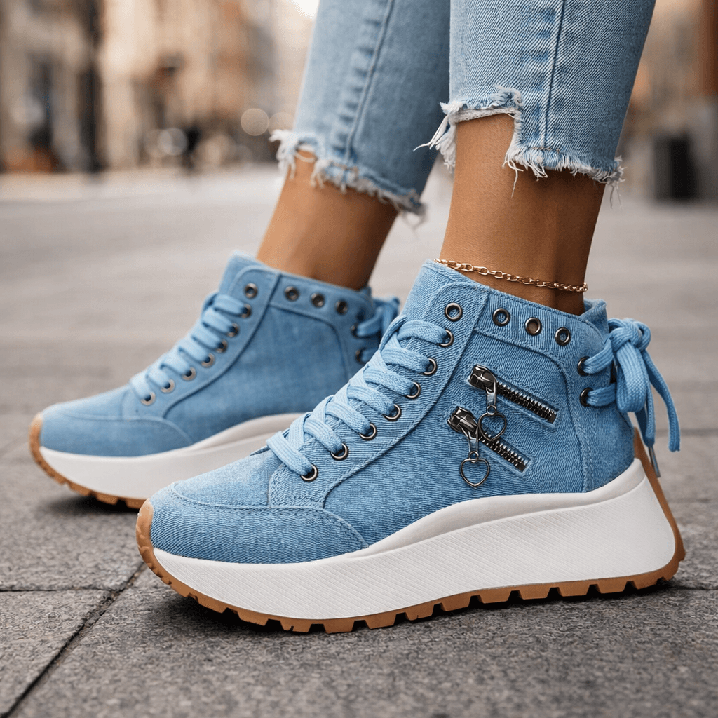 Frieda™ | Stylowe Sneakersy Streetwear o Masywnej Sylwetce