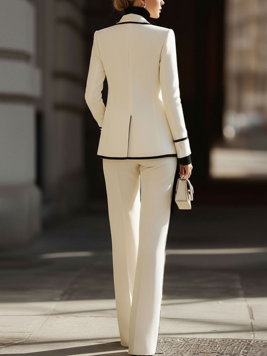 Hildegarda™ | Stylowy komplet garniturowy – klasyczna elegancja i pewność siebie