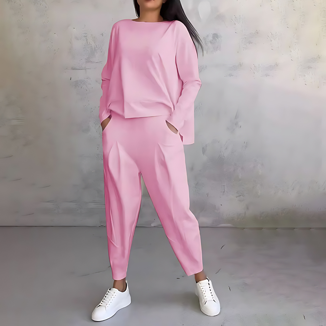 Konstancja | Elegancki dwuczęściowy garnitur damski