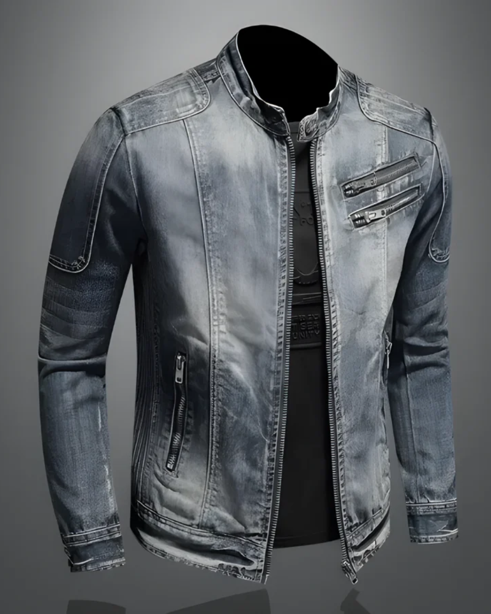 Mikołaj™ | Kurtka jeansowa – ponadczasowy styl i codzienny komfort