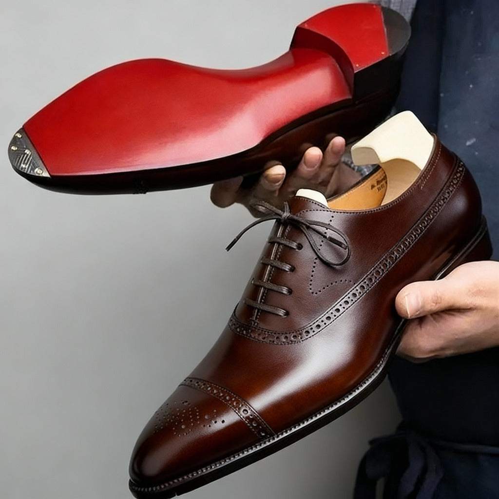 Marek™ | Eleganckie Buty Oxford Brogue