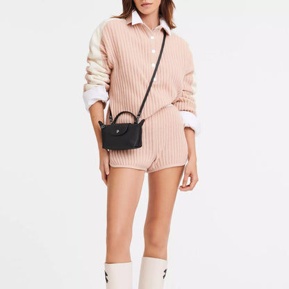 Mini skórzana torebka