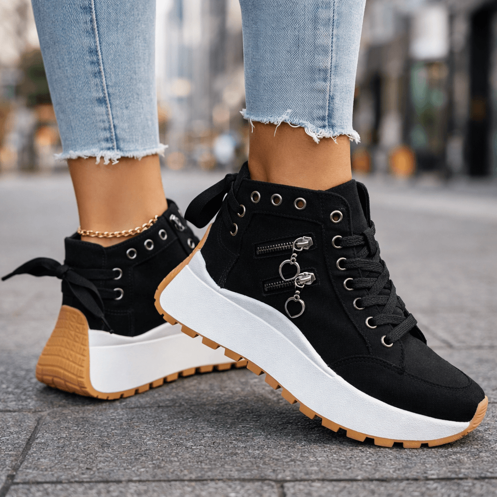 Frieda™ | Stylowe Sneakersy Streetwear o Masywnej Sylwetce