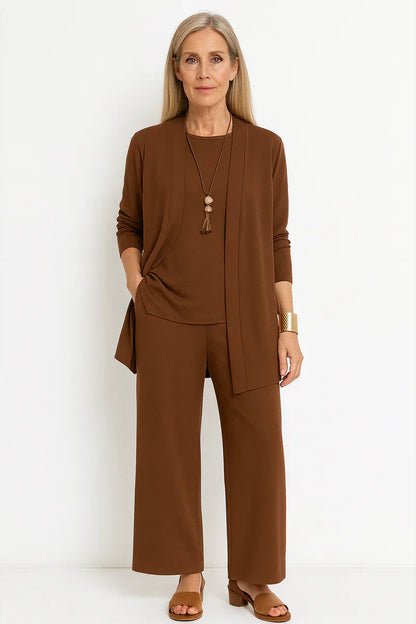 Larena™ – Elegancki zestaw 3-częściowy dla kobiet kochających wygodę i klasę