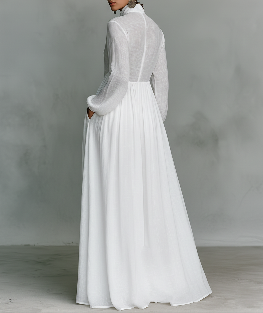Phaelina™ | Elegancka Sukienka Maxi w Minimalistycznym Stylu