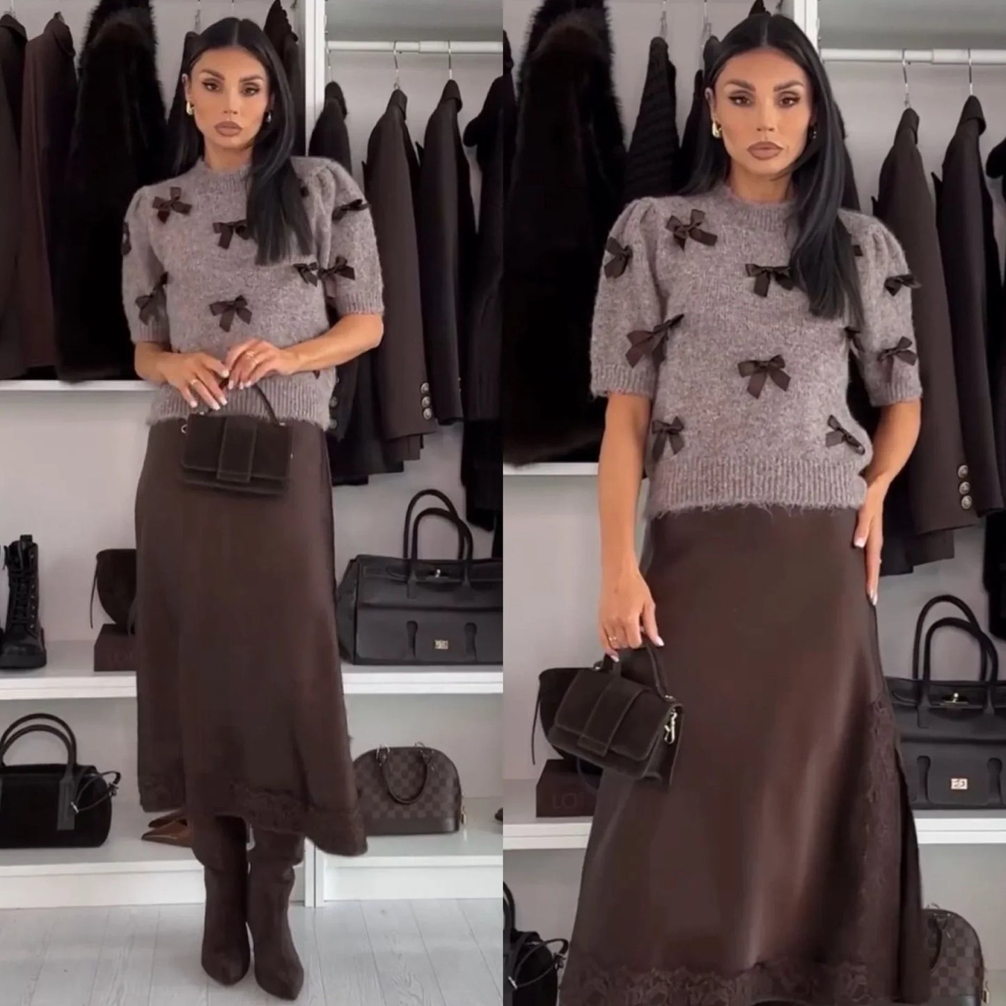 Emirra™ – elegancki, kobiecy zestaw 2-częściowy