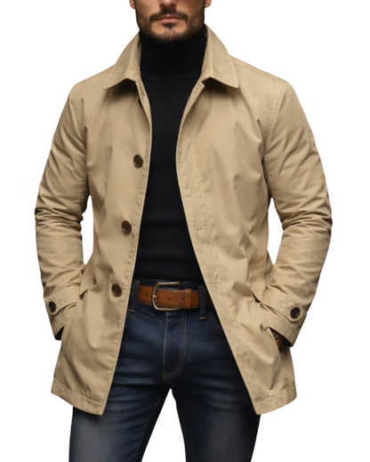 Ricardo™ | Premium płaszcz trench – elegancja bez kompromisów