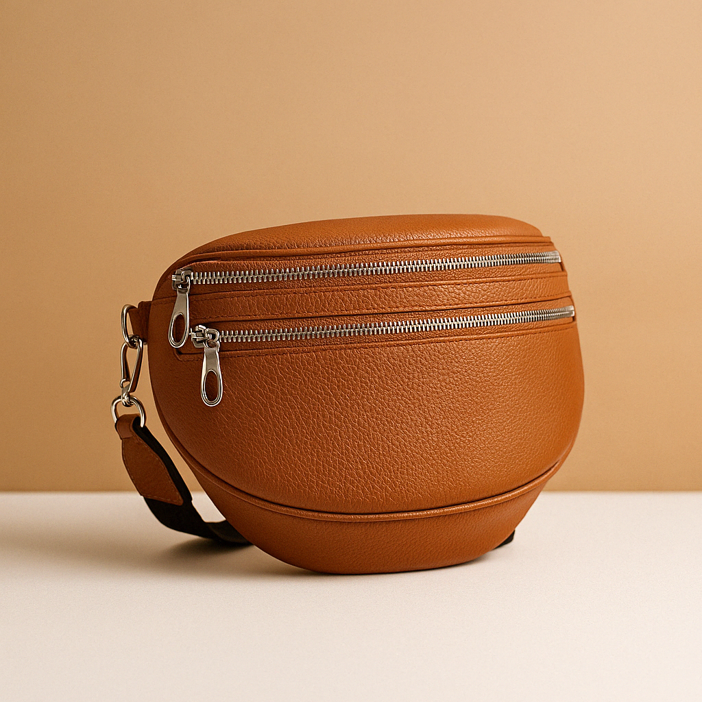 Brigitte™ | Torebka z podwójnym zamkiem błyskawicznym