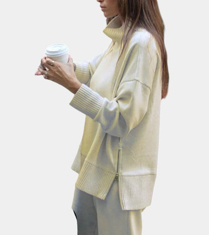 Milena™ – Ciepły i elegancki komplet na chłodniejsze dni