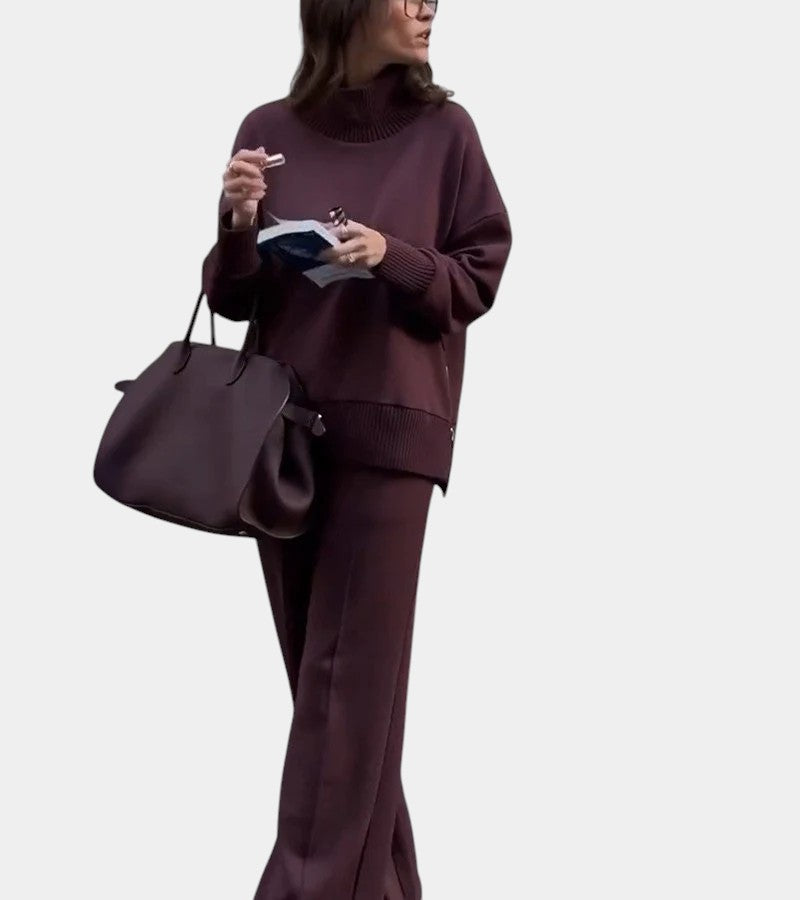 Milena™ – Ciepły i elegancki komplet na chłodniejsze dni