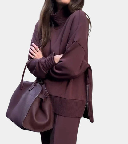 Milena™ – Ciepły i elegancki komplet na chłodniejsze dni